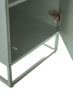 Mesilla De Noche De Madera Con Puerta Lyckeby