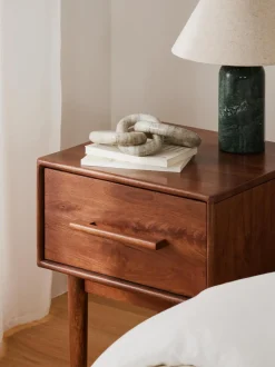 Mesilla De Noche De Madera De Mango Paul