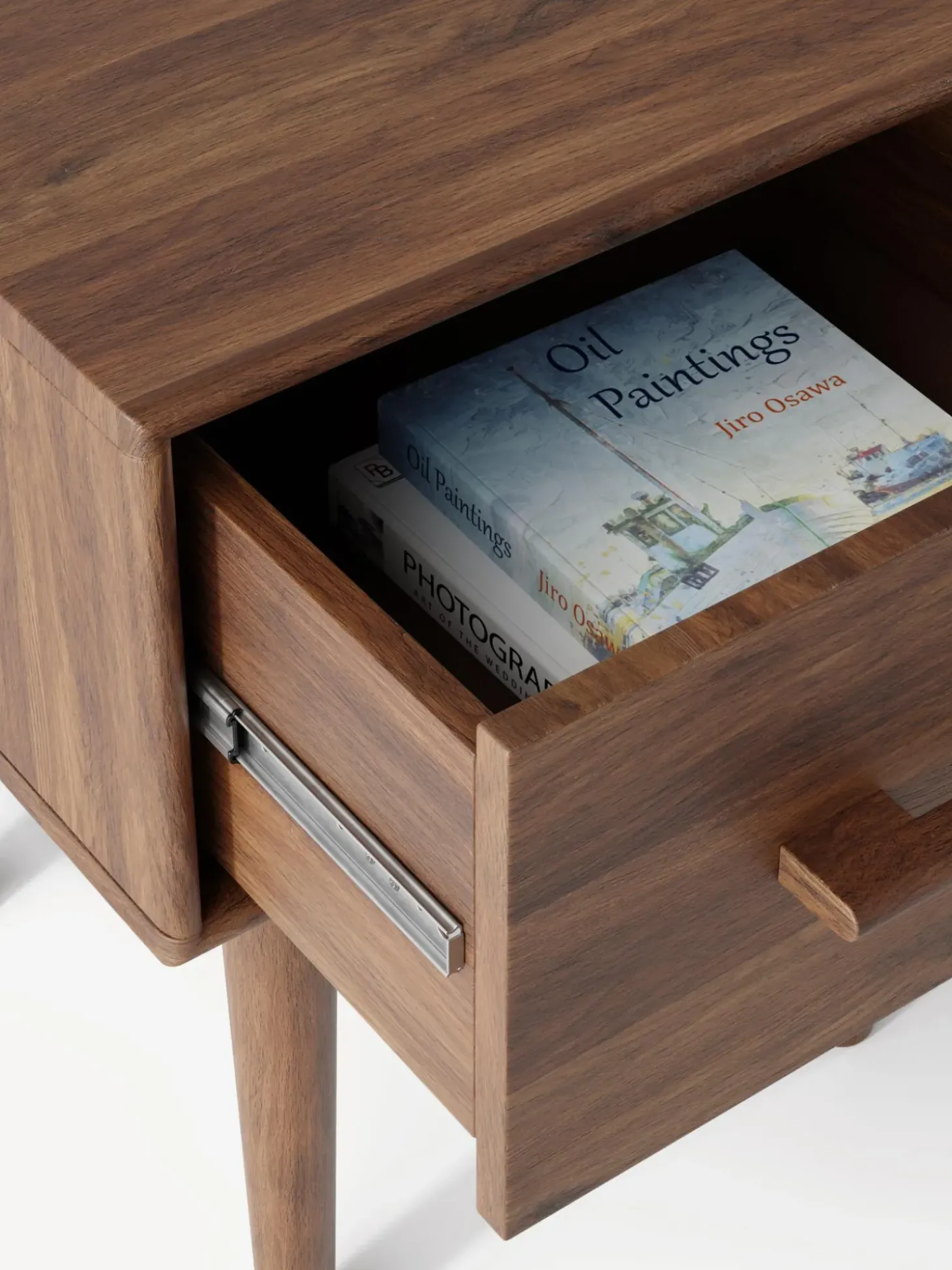 Mesilla De Noche De Madera De Mango Paul