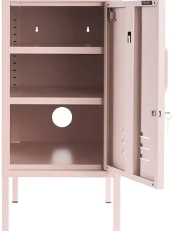 Mesilla De Noche Taquilla De Metal The Shorty, Con Abertura A La Izquierda O Derecha