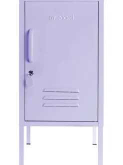 Mesilla De Noche Taquilla De Metal The Shorty, Con Abertura A La Izquierda O Derecha