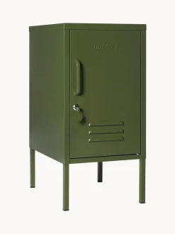 Mesilla De Noche Taquilla De Metal The Shorty, Con Abertura A La Izquierda O Derecha