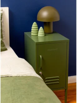 Mesilla De Noche Taquilla De Metal The Shorty, Con Abertura A La Izquierda O Derecha