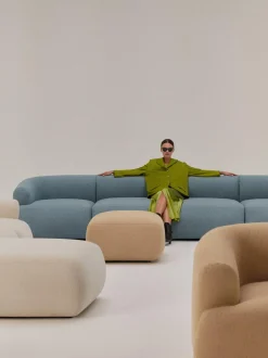 Modulo Central En Tejido Boucle Sofa Sofia