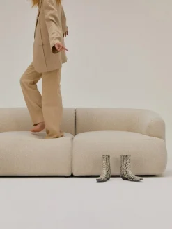 Modulo Central En Tejido Boucle Sofa Sofia