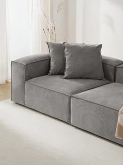 Modulo De Esquina De Pana Sofa Lennon