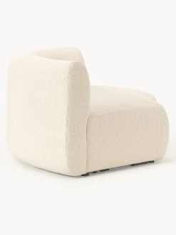 Modulo De Esquina Redondo En Tejido Boucle Sofa Sofia
