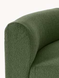 Modulo De Esquina Redondo En Tejido Boucle Sofa Sofia