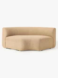 Modulo De Esquina Redondo En Tejido Boucle Sofa Sofia