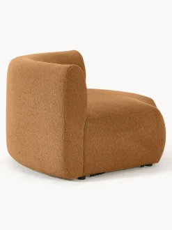 Modulo De Esquina Redondo En Tejido Boucle Sofa Sofia