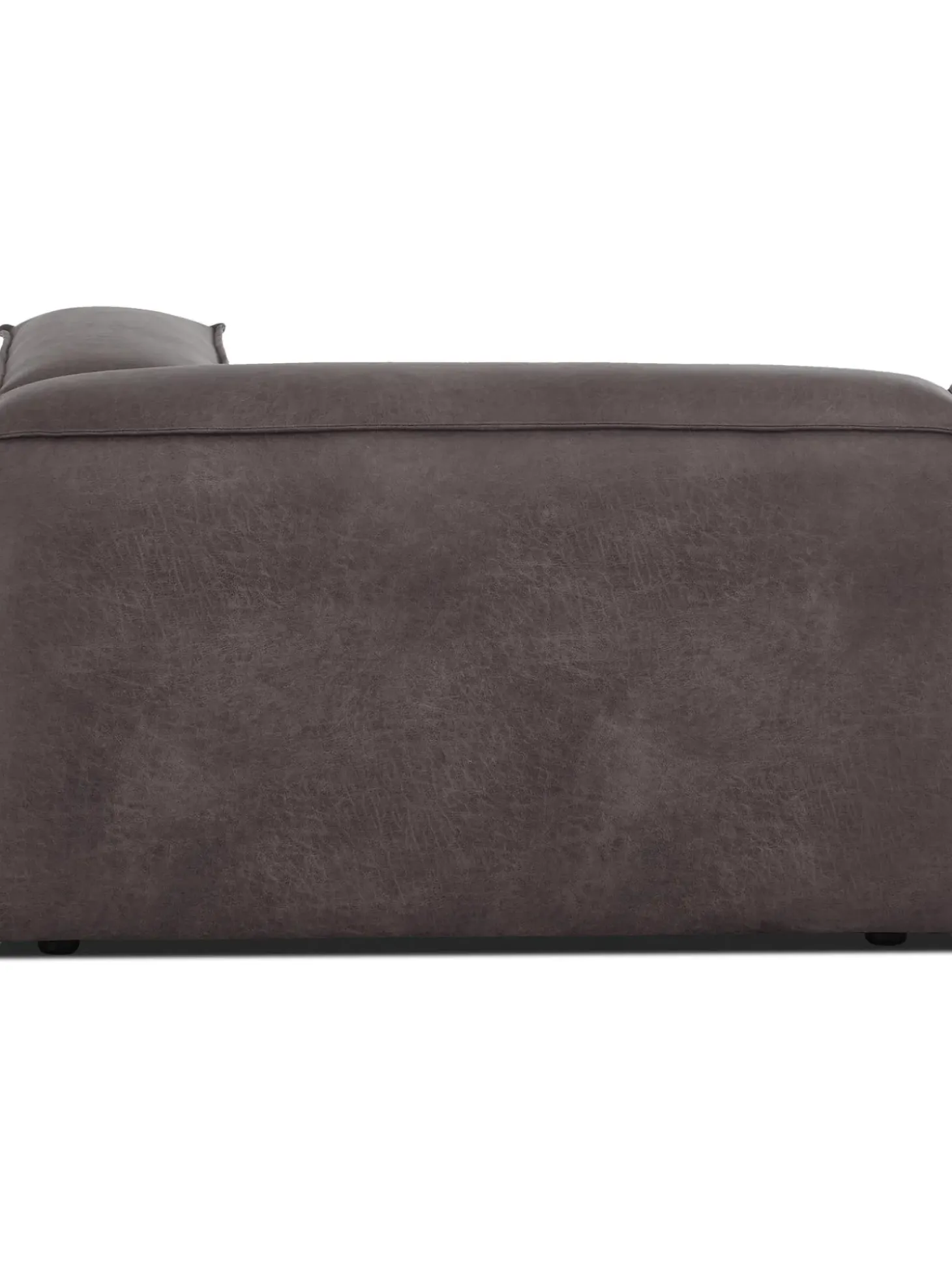 Modulo De Esquina Sofa De Cuero Reciclado Lennon