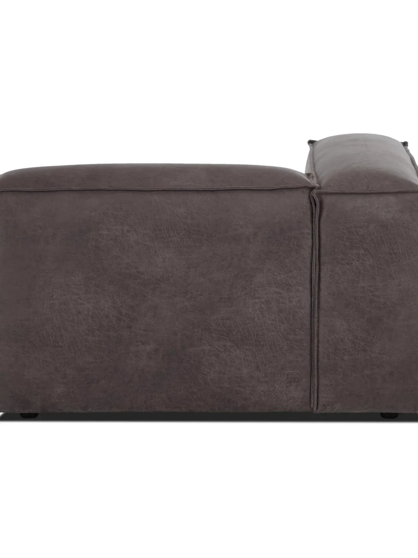 Modulo De Esquina Sofa De Cuero Reciclado Lennon