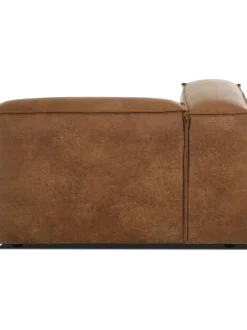 Modulo De Esquina Sofa De Cuero Reciclado Lennon