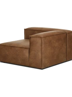 Modulo De Esquina Sofa De Cuero Reciclado Lennon