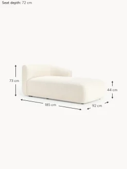 Modulo Divan En Tejido Boucle Sofa Sofia