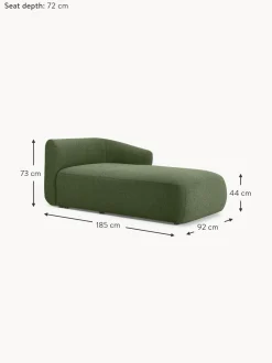 Modulo Divan En Tejido Boucle Sofa Sofia