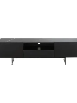 Mueble De Tv Fione, Con Tablero En Efecto Marmol