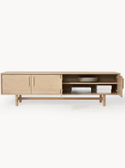 Mueble Tv Con Puertas De Roble Diana