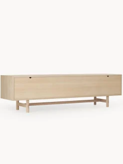 Mueble Tv Con Puertas De Roble Diana