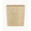 Papelera De Madera Wilo