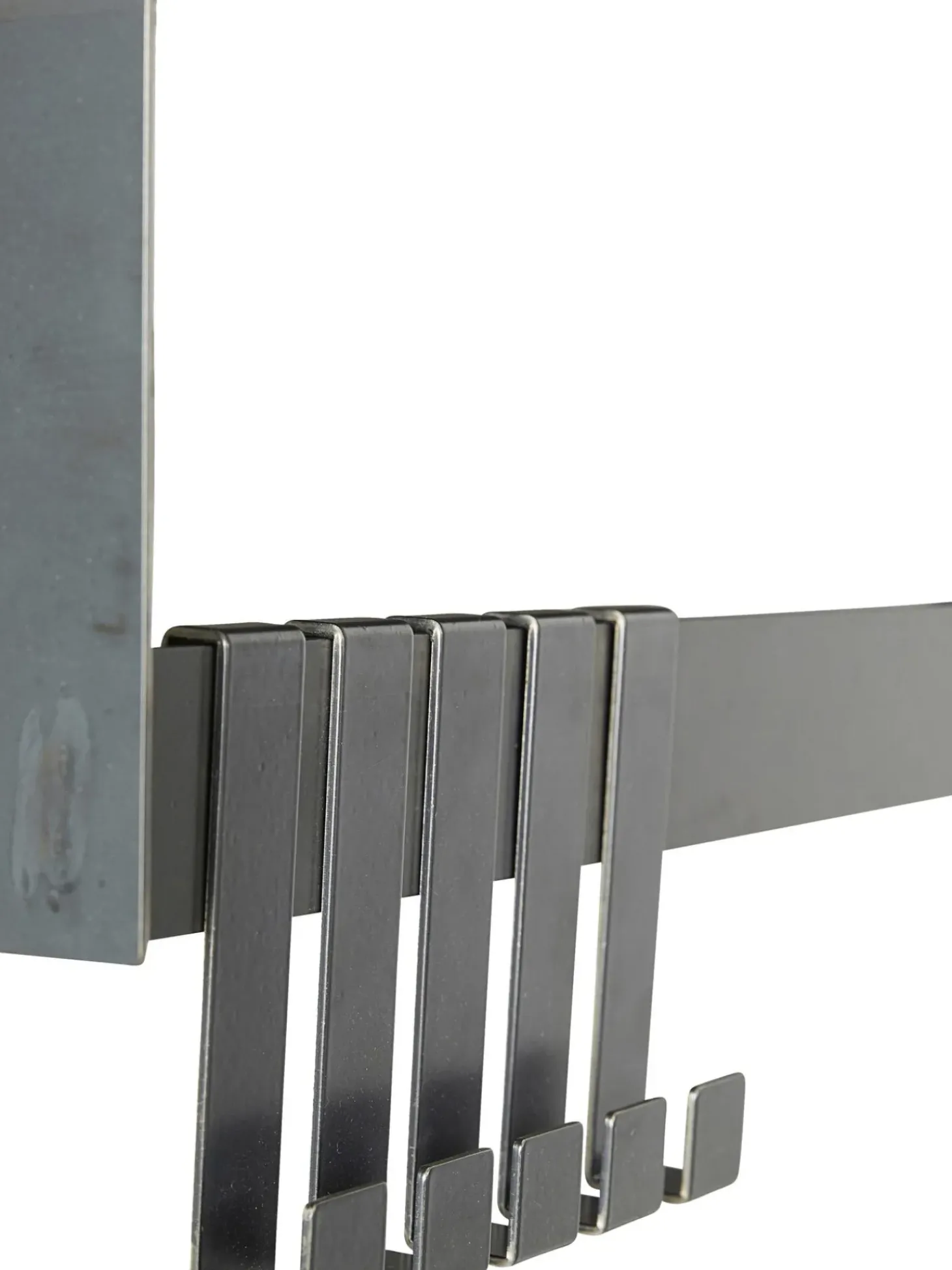 Perchero De Estante De Acero Fari, 5 Ganchos