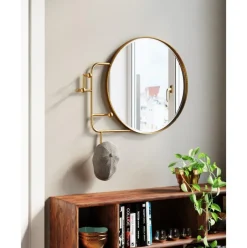 Perchero De Pared Con Espejo Tristan