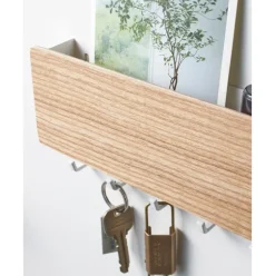 Perchero De Pared Con Parte Trasera Magnetica Rin