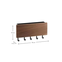 Perchero De Pared Con Parte Trasera Magnetica Rin
