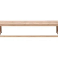 Perchero De Pared De Bambu Rib, Tamanos Diferentes