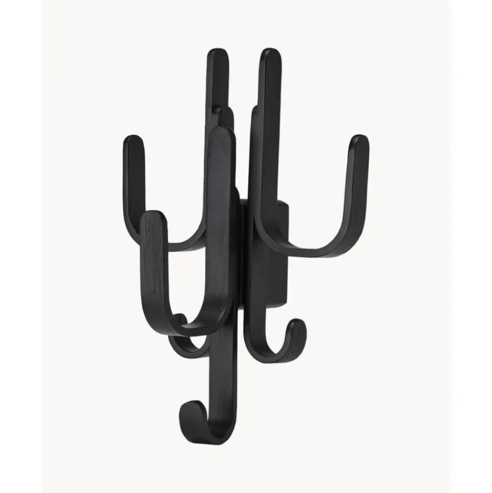 Perchero De Pared De Madera De Roble Woody