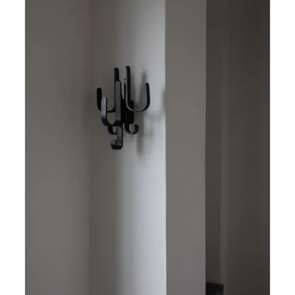 Perchero De Pared De Madera De Roble Woody