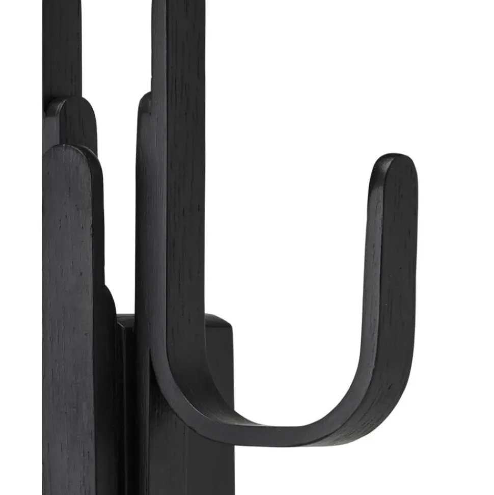 Perchero De Pared De Madera De Roble Woody