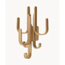 Perchero De Pared De Madera De Roble Woody