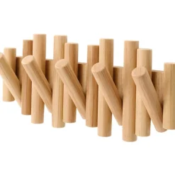 Perchero De Pared De Madera De Pino Picket