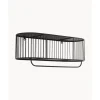 Perchero De Pared De Metal Con Estante London