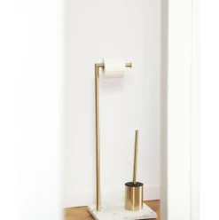 Portarrollos Con Escobilla De Bano Albany