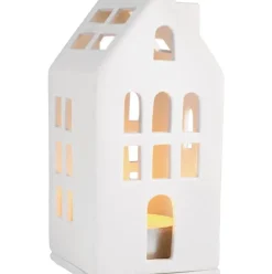 Portavela De Porcelana Living