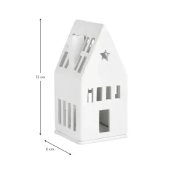 Portavela De Porcelana Living