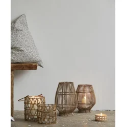 Portavelas De Madera Silba