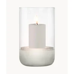 Portavelas De Vidrio Calma