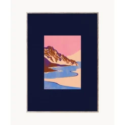 Poster Blue Landscape