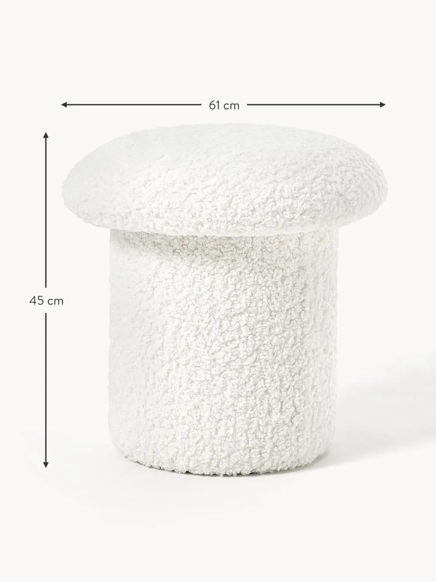 Puf De Borreguillo Shroom