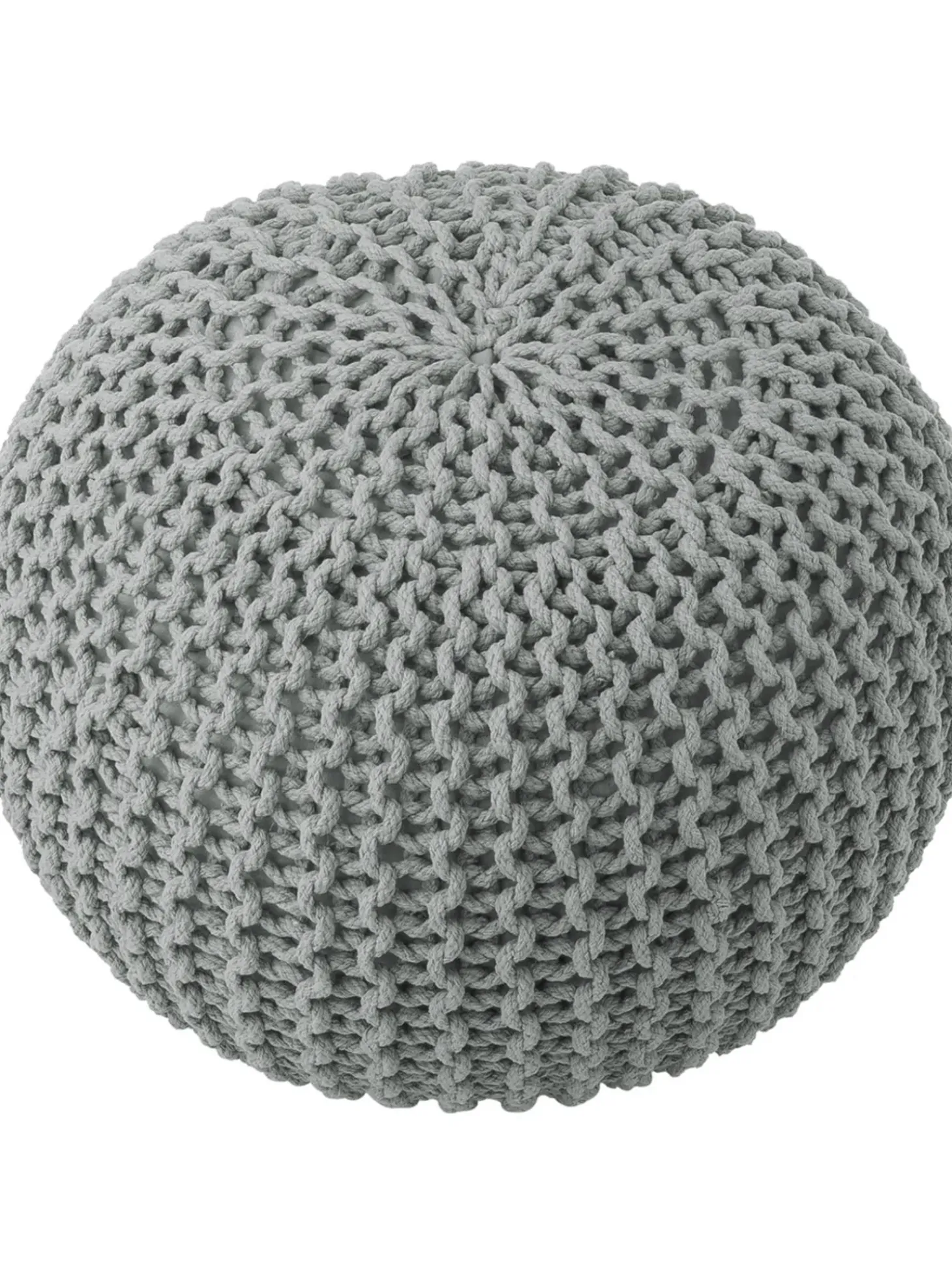 Puf De Punto Artesanal Dori