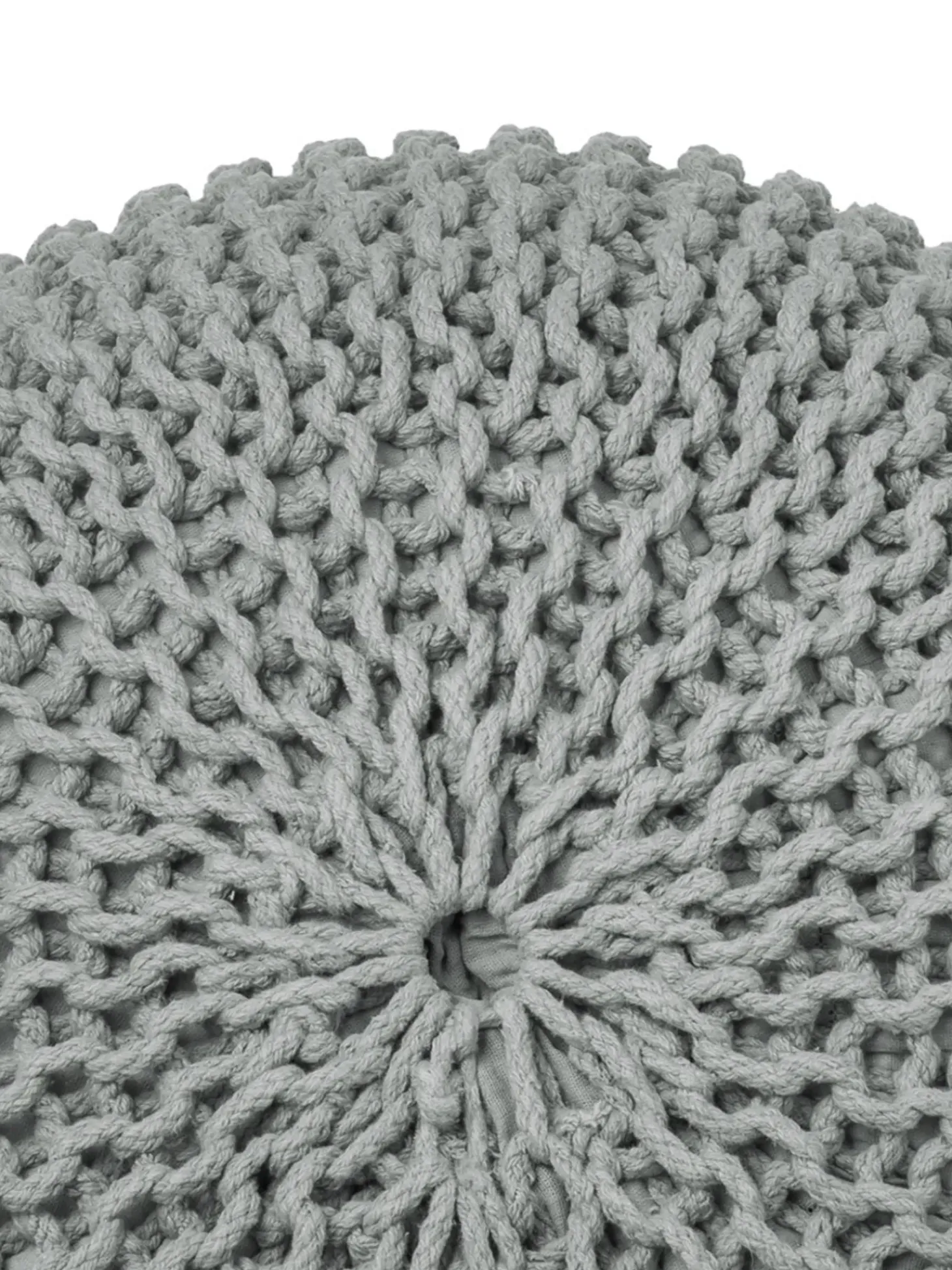 Puf De Punto Artesanal Dori