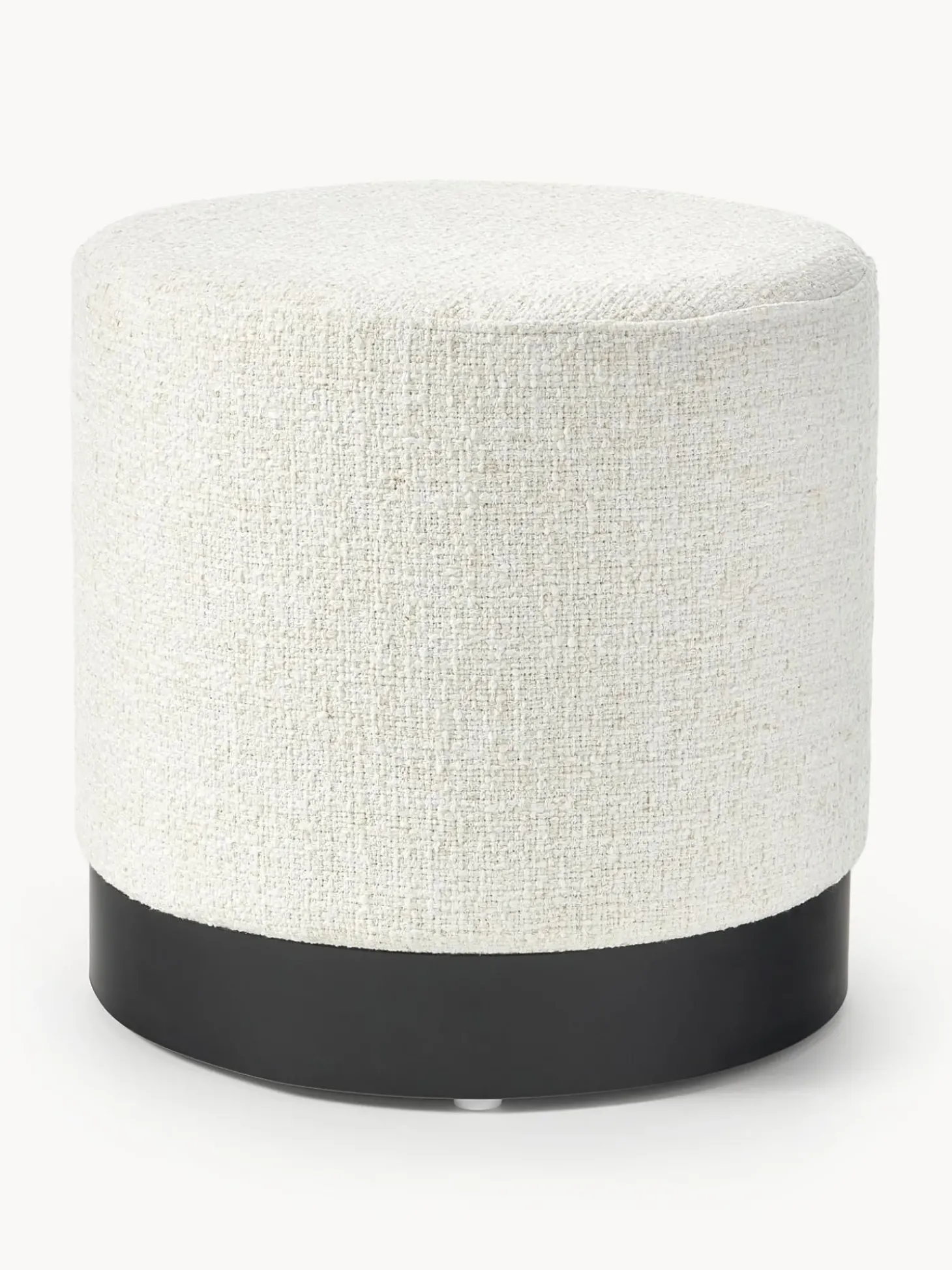 Puf De Tejido Boucle Orchid