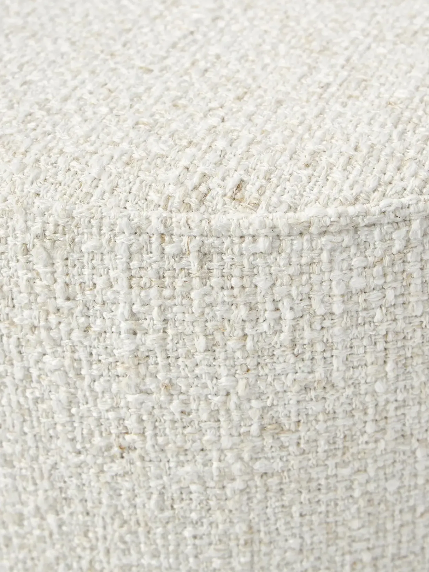 Puf De Tejido Boucle Orchid