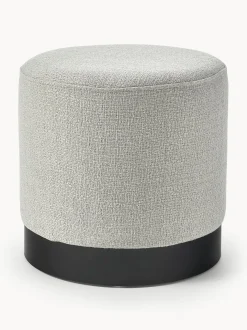 Puf De Tejido Boucle Orchid