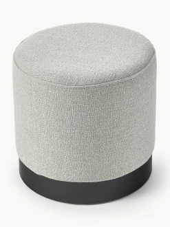 Puf De Tejido Boucle Orchid