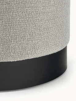 Puf De Tejido Boucle Orchid