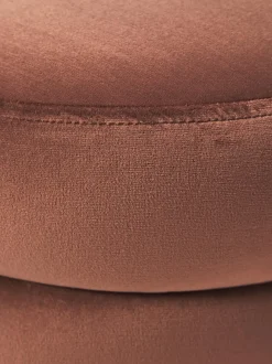 Puf De Terciopelo Alto